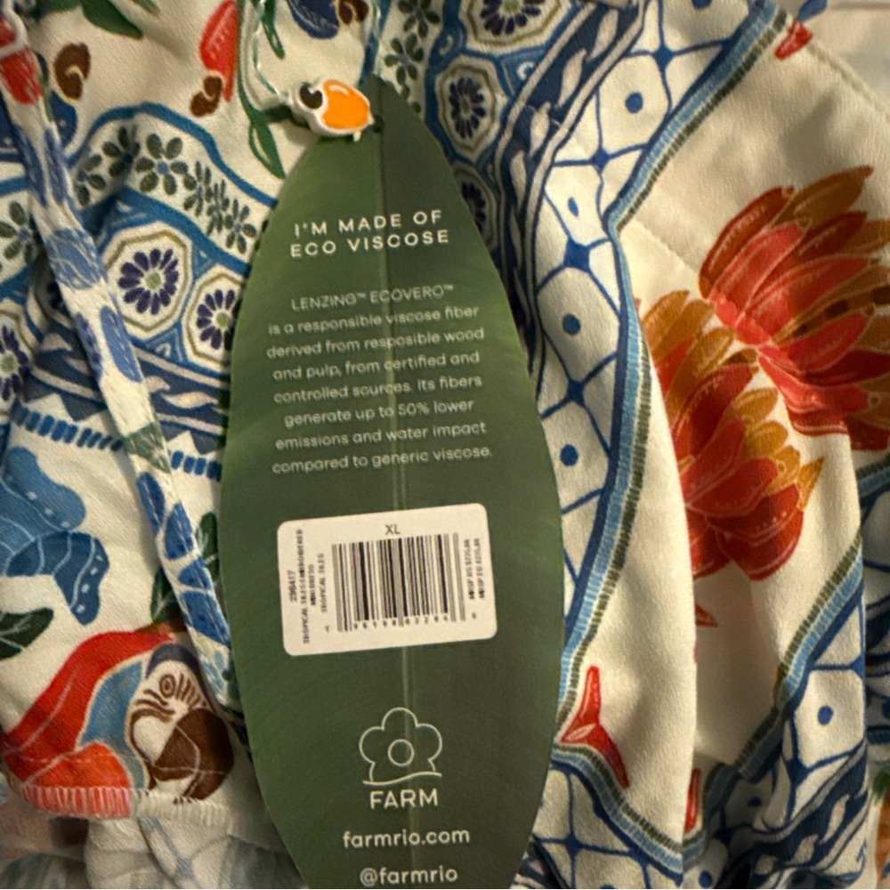 FARM Rio Multicolor Patchwork Mini Dress - Picture 5 of 7